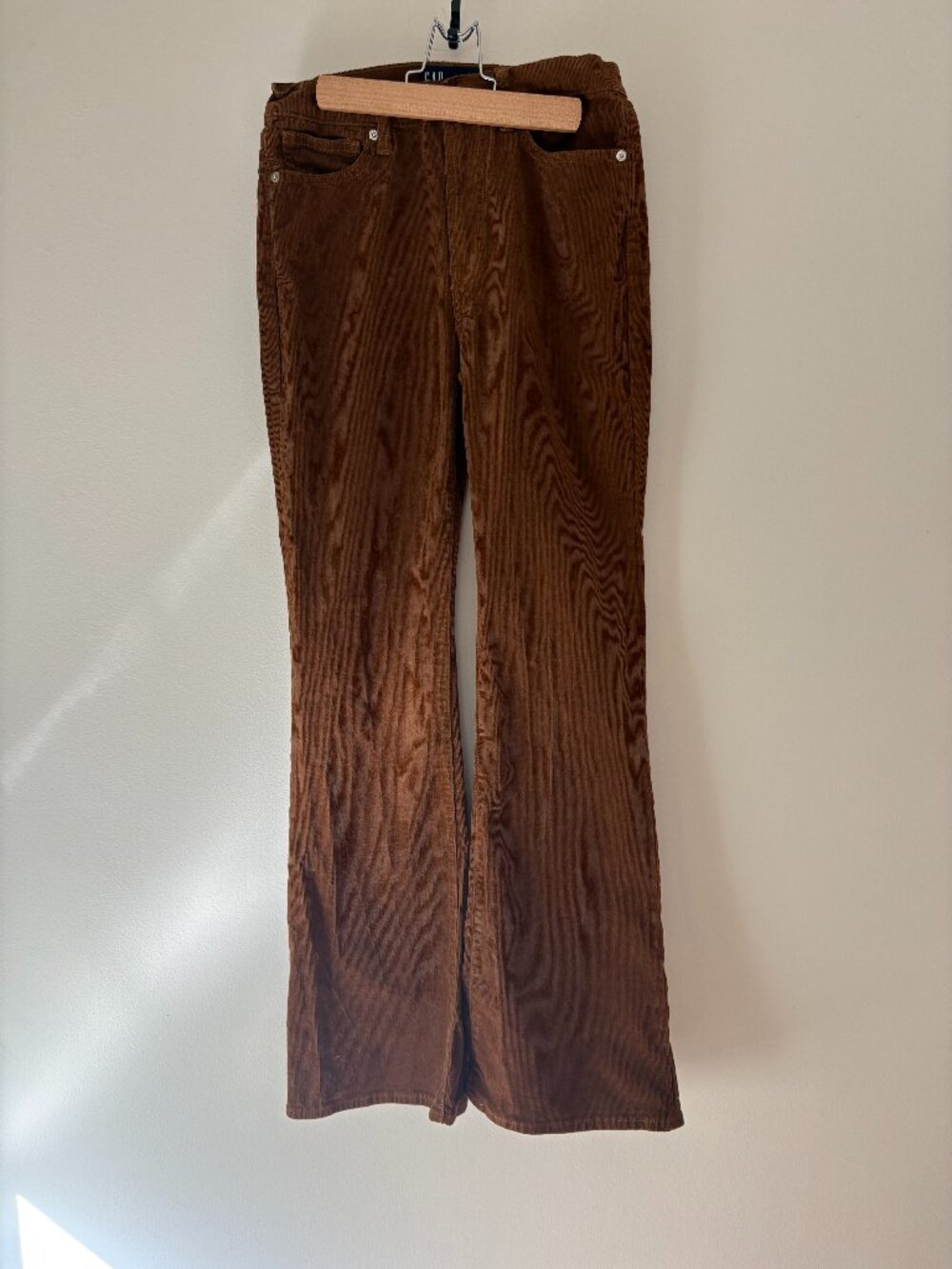 Gap Denim '70s Flare Brown Corduroy Jeans Size 2/26R